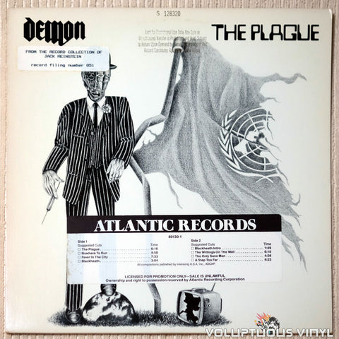 Demon ‎– The Plague - Vinyl Record - Front Cover