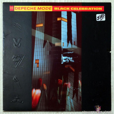 Depeche Mode ‎– Black Celebration vinyl record front cover