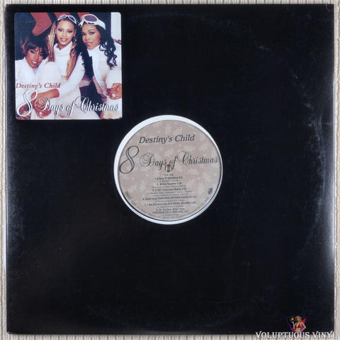 Destiny's Child ‎– 8 Days Of Christmas vinyl record front cover