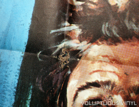 The Devil's Nightmare 1972 Italian Poster - Hole In Cross-Fold Near Severed Head
