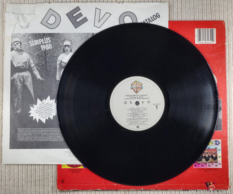Devo ‎– Freedom Of Choice vinyl record