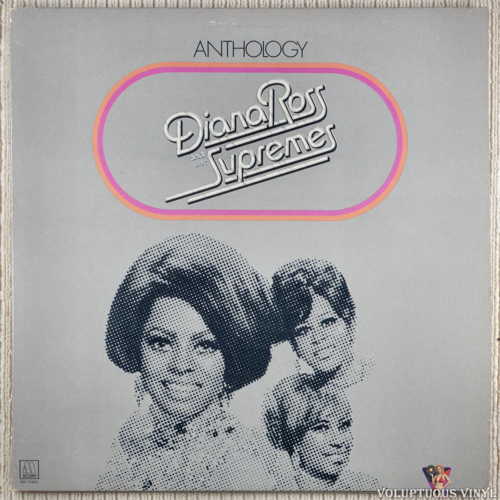 Diana Ross And The Supremes – Anthology vinyl record front cover
