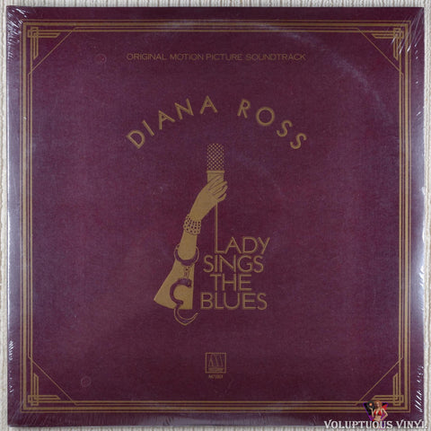 Diana Ross ‎– Lady Sings The Blues (Original Motion Picture Soundtrack) vinyl record front cover