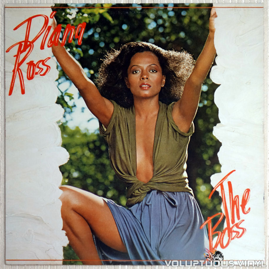 Diana Ross ‎– The Boss - Vinyl Record - Front Cover