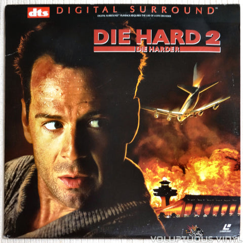 Die Hard 2: Die Harder - LaserDisc DTS - Front Cover