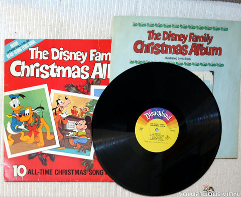 Various ‎– The Disney Family Christmas Album vinyl record