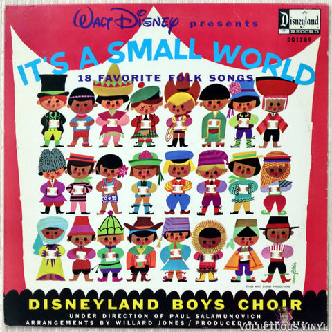 Disneyland Boys Choir – It's A Small World (1965 Mono & 1970's) Used / SEALED