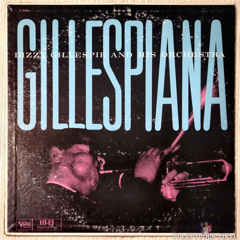 Dizzy Gillespie And His Orchestra ‎– Gillespiana vinyl record front cover