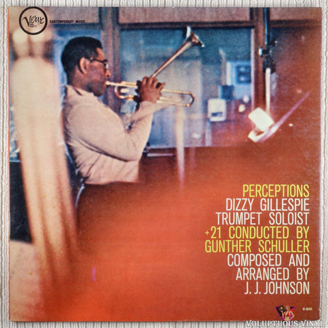 Dizzy Gillespie – Perceptions vinyl record front cover