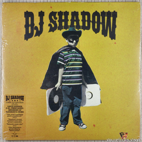 DJ Shadow ‎– The Outsider vinyl record front cover