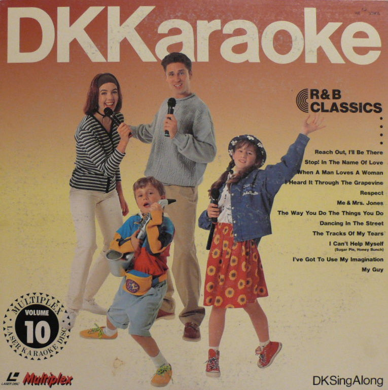 DK Karaoke DKC-10: R & B Classics (1990) LaserDisc