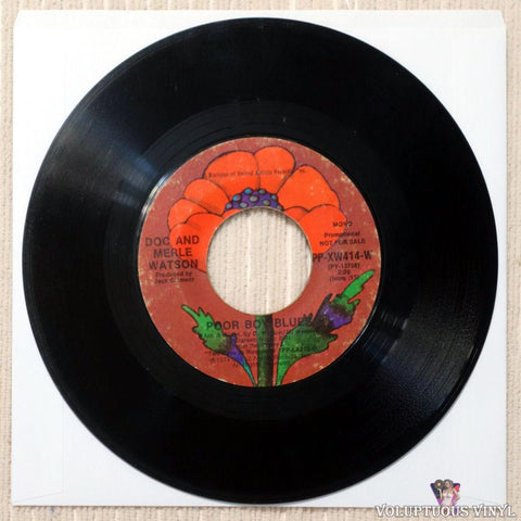 Doc & Merle Watson ‎– Poor Boy Blues vinyl record