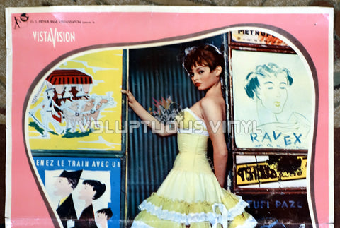 Doctor At Sea [Un dottore in alto mare] (1955) Italian Fotobusta - Sexy Young Brigitte Bardot - Top Half