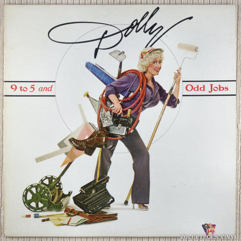 Dolly Parton ‎– 9 To 5 And Odd Jobs vinyl record front cover