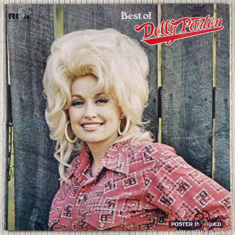 Dolly Parton – Best Of Dolly Parton vinyl record front cover