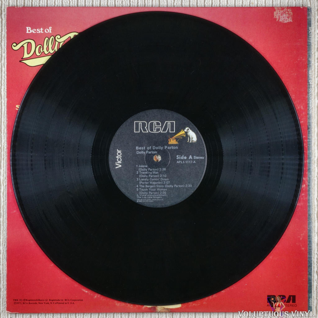 Disque vinyle 33 tours The Great Dolly Parton