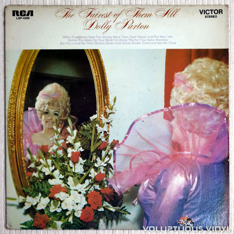 Dolly Parton ‎– The Fairest Of Them All - Vinyl Record - Front Cover