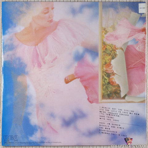 Dolly Parton ‎– Heartbreaker vinyl record back cover