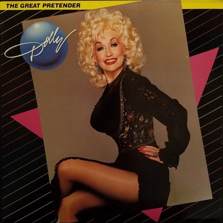 Dolly Parton ‎– The Great Pretender vinyl record front cover