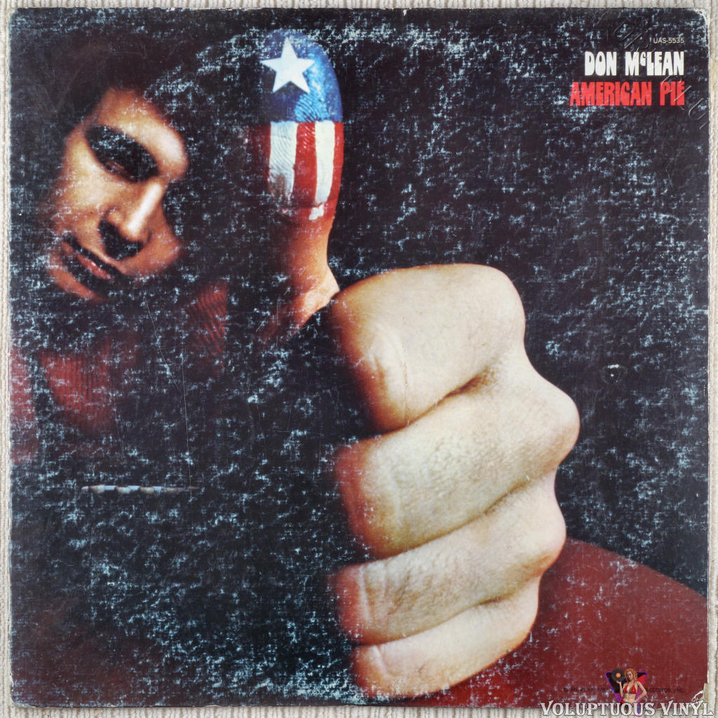 Don McLean ‎– American Pie vinyl record front cover