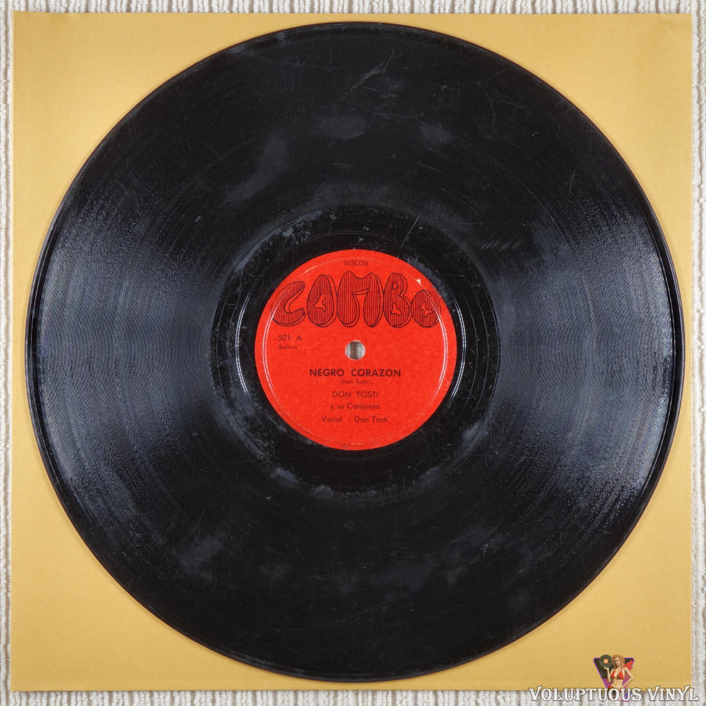 Don Tosti – Negro Corazon / Baila Mi Mambo shellac Side A