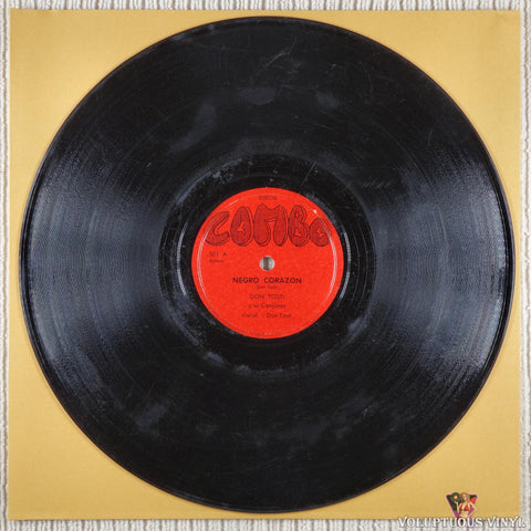 Don Tosti – Negro Corazon / Baila Mi Mambo shellac Side A