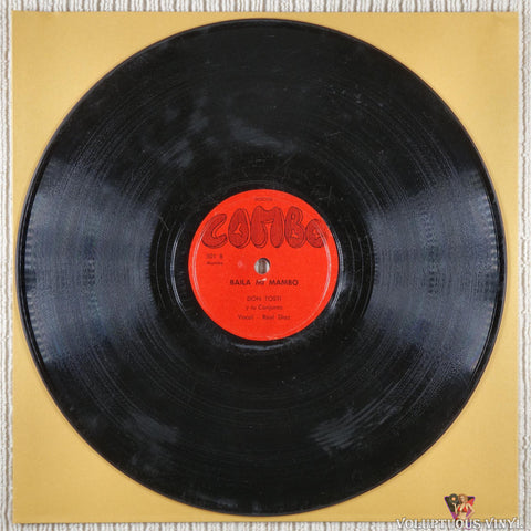 Don Tosti – Negro Corazon / Baila Mi Mambo shellac Side B