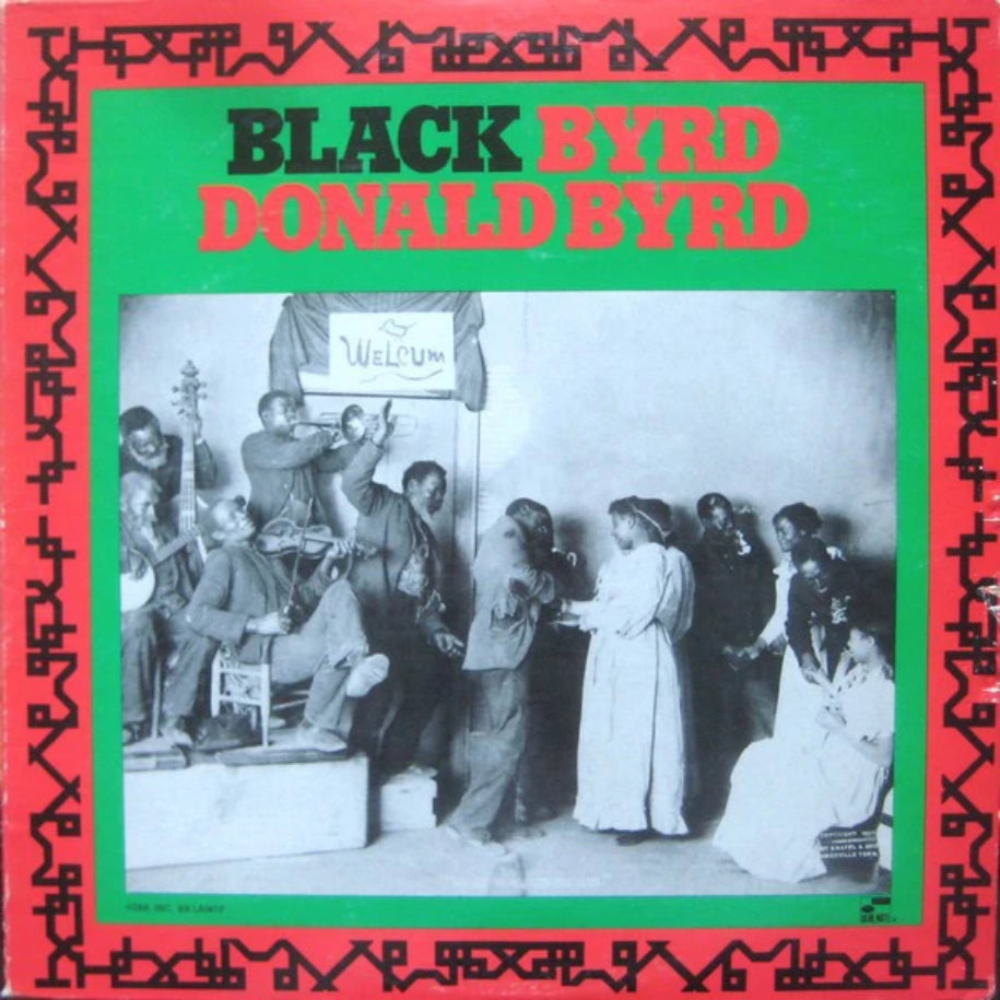 Donald Byrd ‎– Black Byrd vinyl record front cover