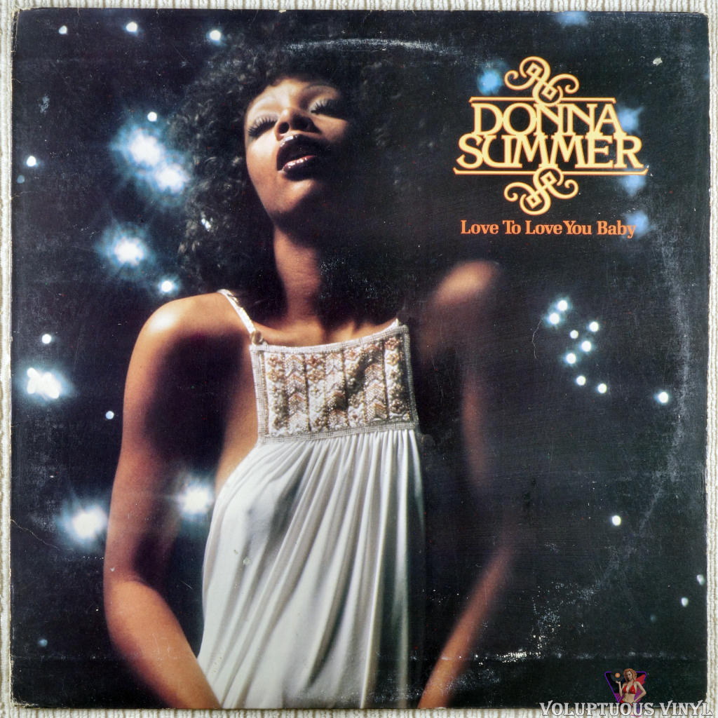 Donna Summer ‎– Love To Love You Baby vinyl record front cover