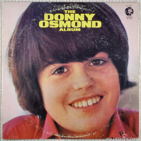 Donny Osmond – The Donny Osmond Album vinyl record front cover