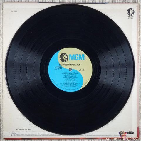 Donny Osmond – The Donny Osmond Album vinyl record 