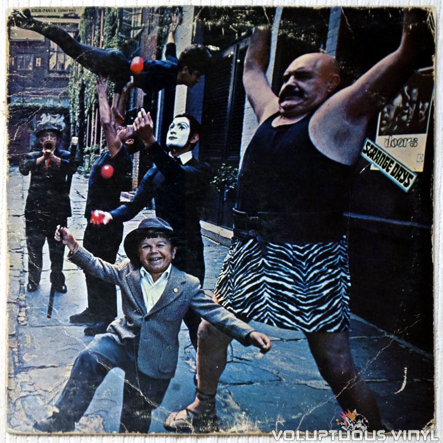 The Doors ‎– Strange Days vinyl record front cover
