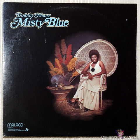 Dorothy Moore – Misty Blue vinyl record front cover