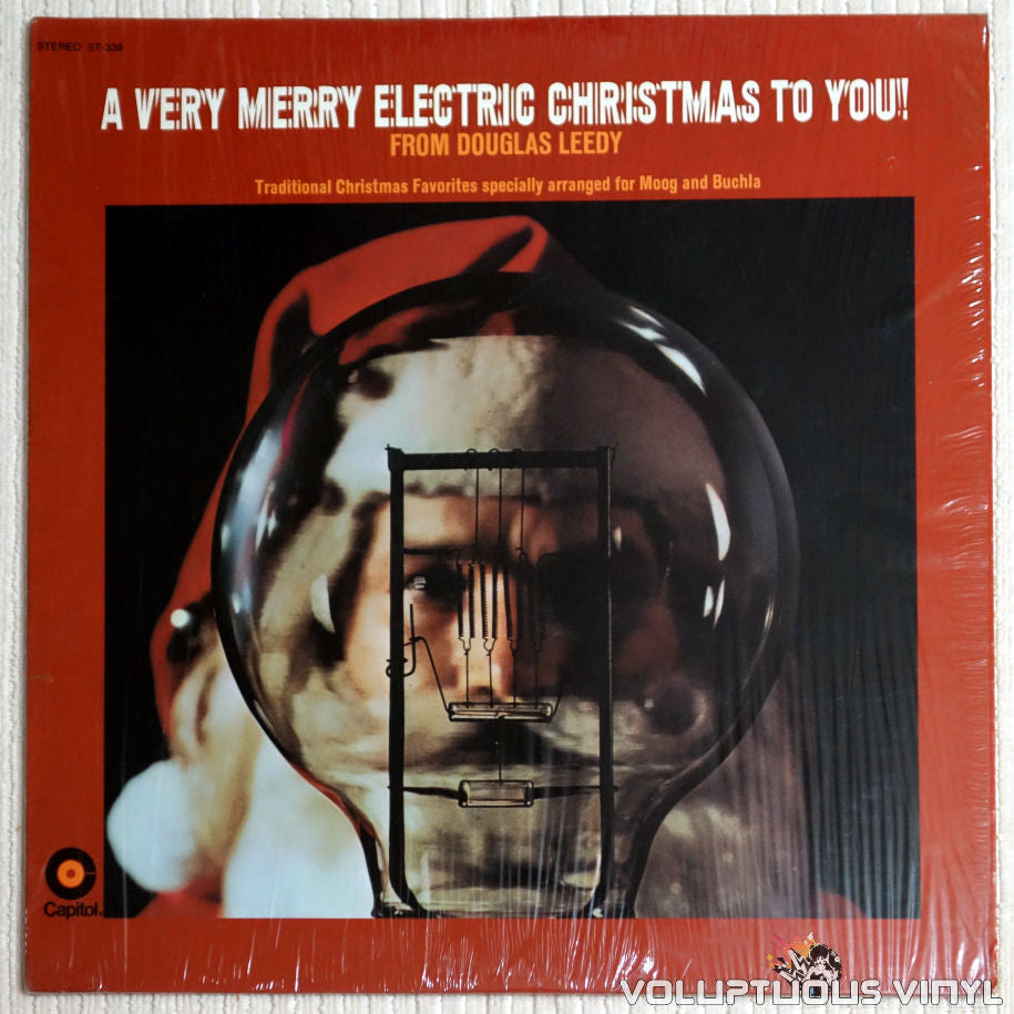 Douglas Leedy ‎– A Very Merry Electric Christmas To You! - Vinyl Record - Front Cover
