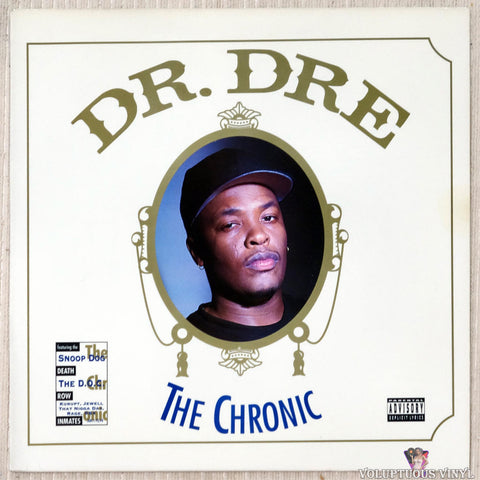 Dr. Dre ‎– The Chronic vinyl record front cover