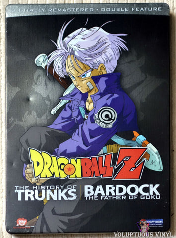 Dragon Ball Z: The History of Trunks / Bardock DVD steelbook front cover