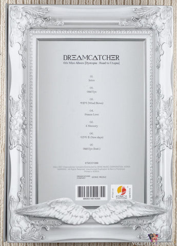 Dreamcatcher – Dystopia : Road To Utopia CD back cover