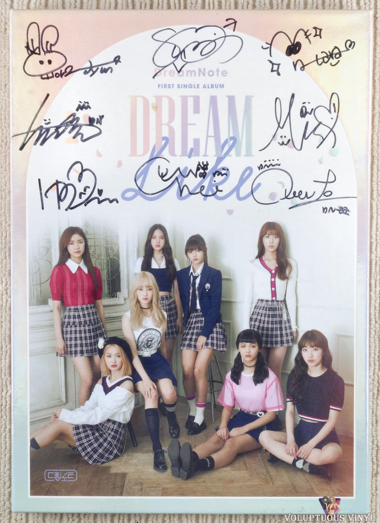 DreamNote – Dreamlike CD front cover