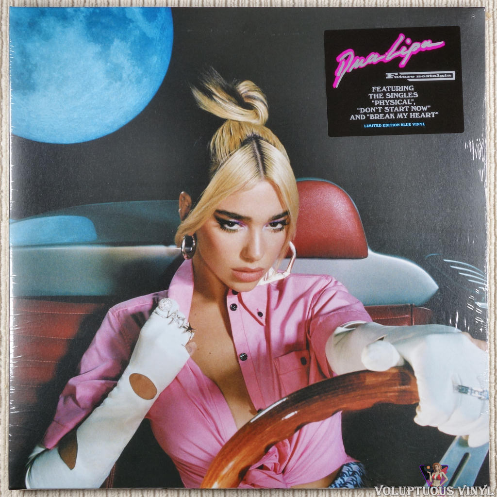 Dua Lipa – Future Nostalgia vinyl record front cover