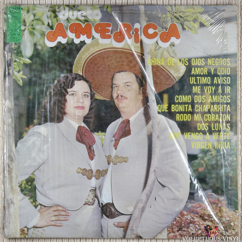 Dueto America ‎– Dueto America vinyl record front cover