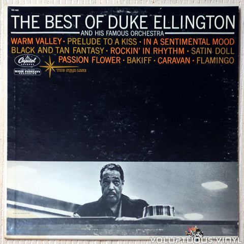 Duke Ellington And His Famous Orchestra ‎– The Best Of Duke Ellington And His Famous Orchestra vinyl record front cover