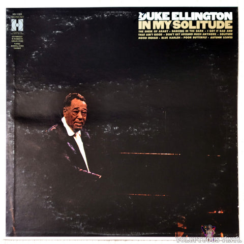 Duke Ellington ‎– In My Solitude vinyl record front cover