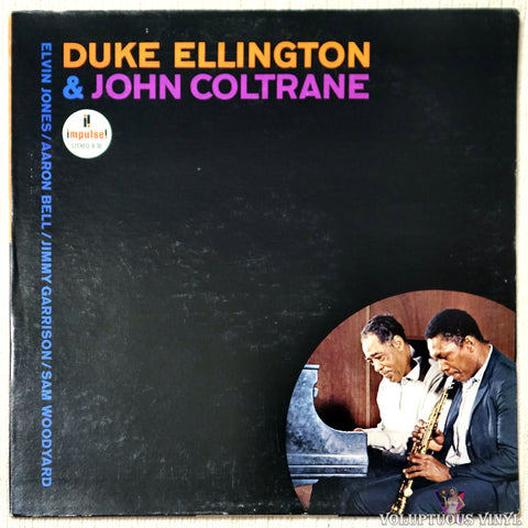Duke Ellington & John Coltrane ‎– Duke Ellington & John Coltrane vinyl record front cover