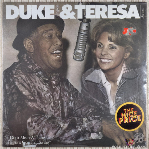 Duke Ellington & Teresa Brewer ‎– It Don't Mean A Thing If It Ain't Got That Swing vinyl record front cover