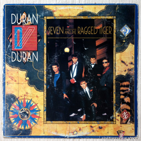 Duran Duran ‎– Seven And The Ragged Tiger vinyl record front cover