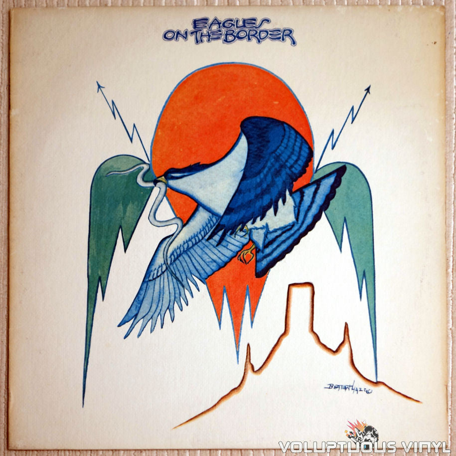 Eagles ‎– On The Border - Vinyl Record - Front Cover