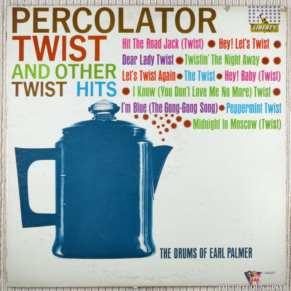 Earl Palmer – Percolator Twist And Other Twist Hits vinyl record front cover