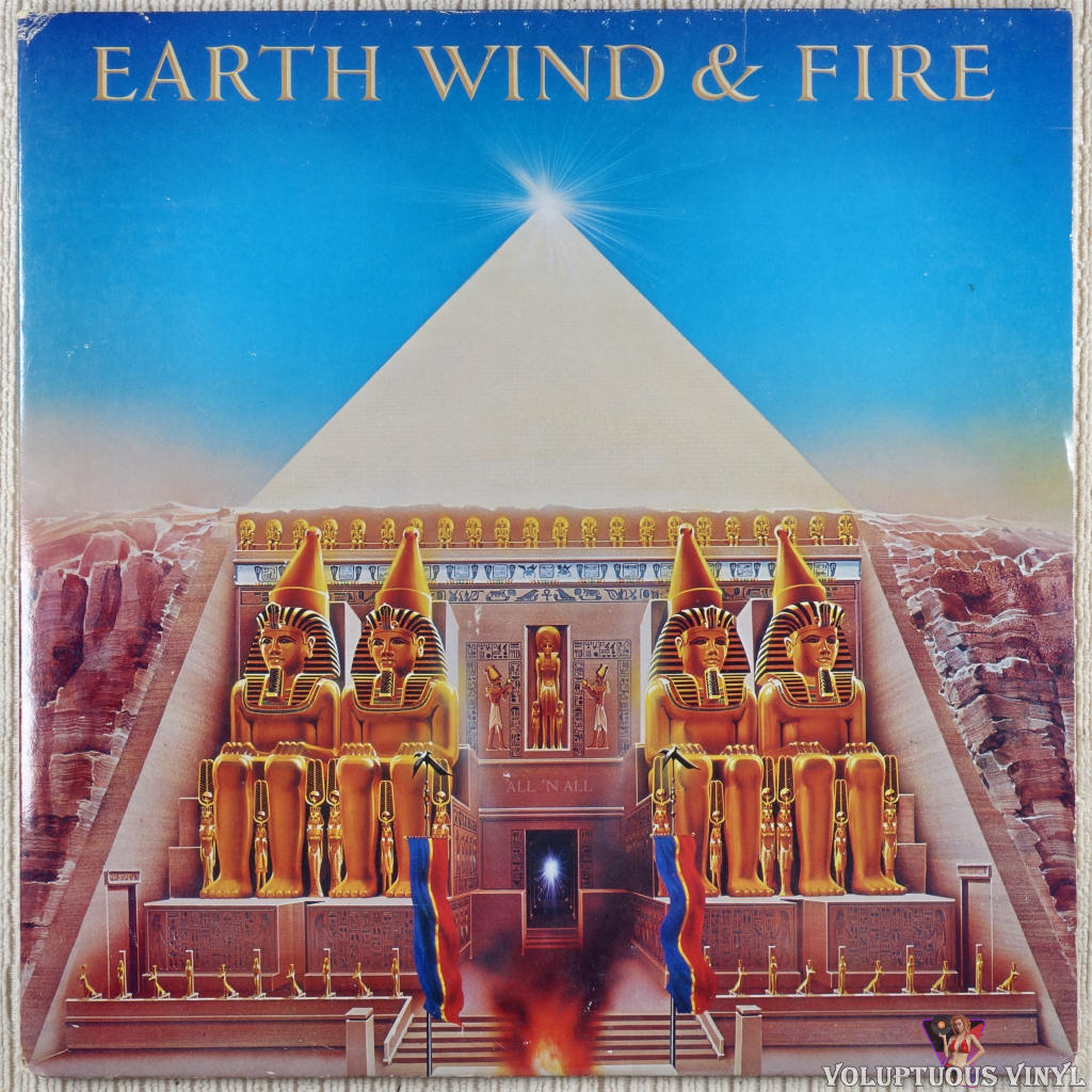 Earth, Wind & Fire – All 'N All vinyl record front cover