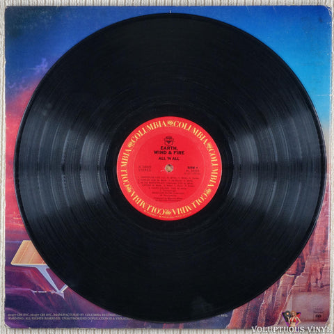 Earth, Wind & Fire – All 'N All vinyl record