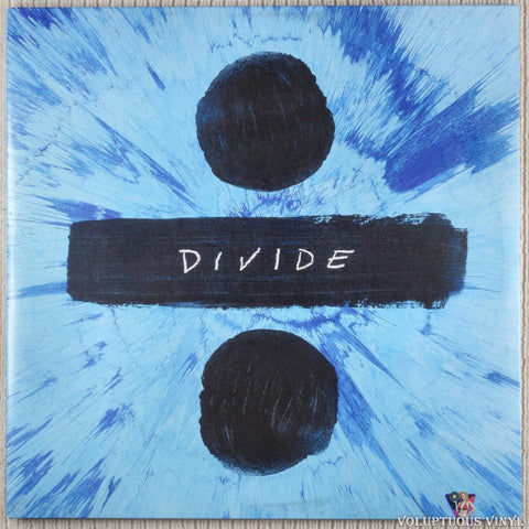 Ed Sheeran ‎– ÷ (Divide) vinyl record front cover